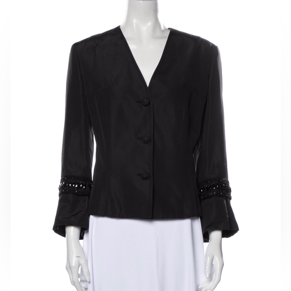VINTAGE 00’s CAROLINE HERRERA 2005 Evening Jacket, Size: M/L.